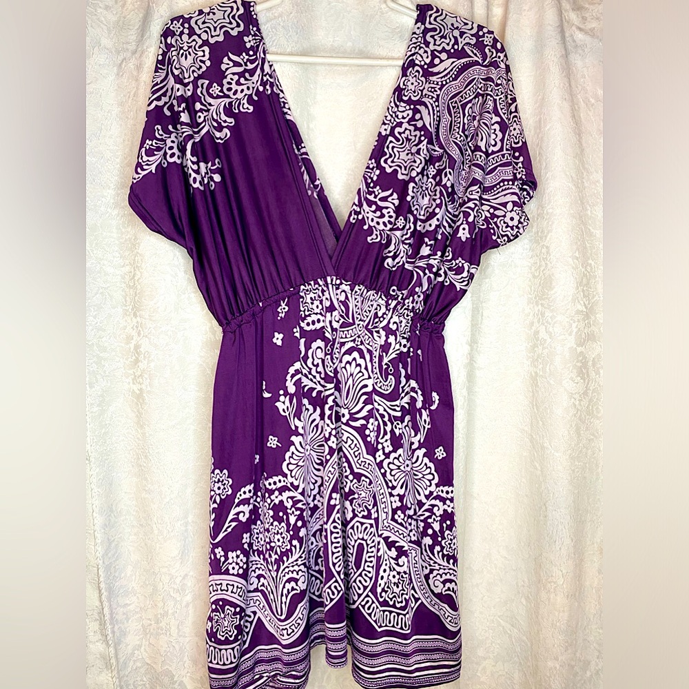 BEAUTIFUL BOHO Purple Dress